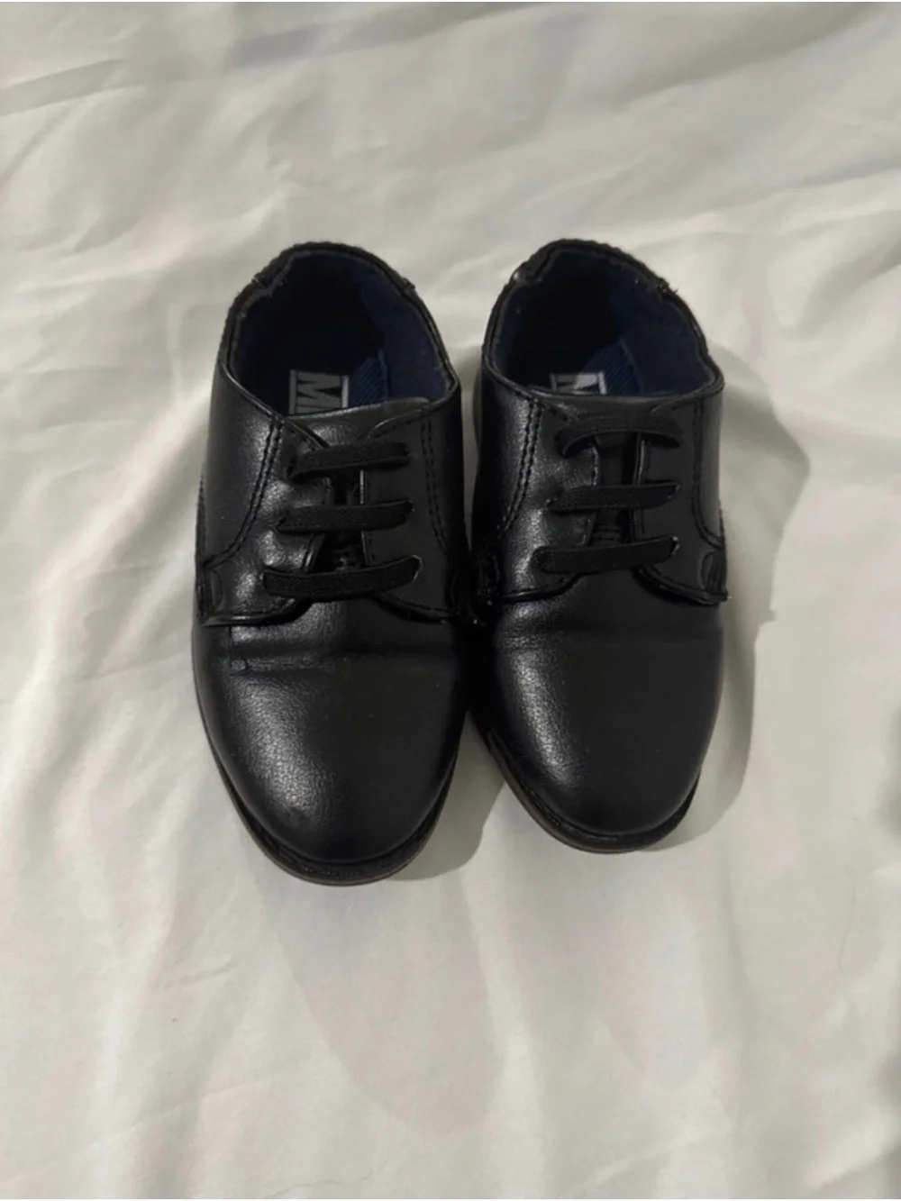 Mix No. 6 Little Kids Black Lace-Up Dress Shoes toddler size 7